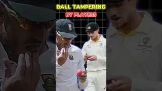 3 Cricketers Caught Ball Tampering LIVE During the Match! 😱🏏