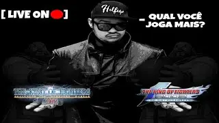 🔴LIVE #127 - ESSA LIVE FOI DA HORA!! ZEREI A KOF 96 JOGUEI UMA FT10 NA 2002UM E DEI MUITA RISADA 😂😂😂