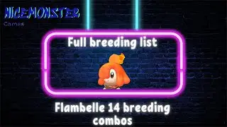 How To Breed Flambelle in PALWORLD  All 14 Breeding Combos - test on v0.2.0.6 too #palworld