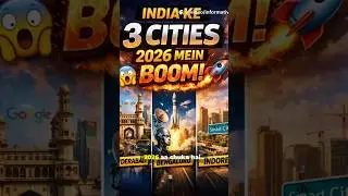 Future Growth: Which Indian Cities Boom in 2026? #shorts  #facts