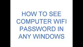 How to see computer wifi  password in windows 7/8/10 bangla tutorial-2020 | 2023 new
