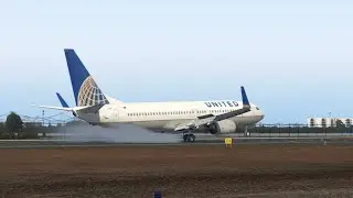 [X Plane 11] United 737 Landing in Key West (KEYW)