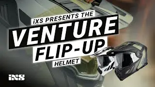 iXS presents the new venture 1.0 Flip-up helmet | Moto | iXS