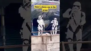 Stormtroopers always goofing around! #starwars #waltdisneyworld