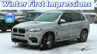 Winter Preparation and First Trip in the Snow with the X5 M