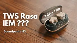 TWS dengan Driver Kaya IEM - Soundpeats H3