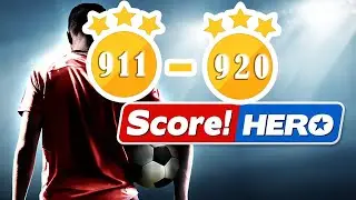 Score! Hero - level 911 to 920 Last Level - 3 Stars