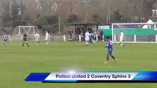 Potton United v Coventry Sphinx Saturday 7th March 2022