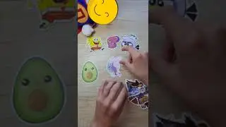MDклейки пакетик с наклейками (стикерами) от MD и Петьки! #shorts
