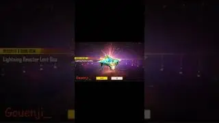 Lightning Reactor Loot Box | Free Fire #shorts #freefire #lootbox