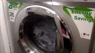 White Clothes Wash Cycle on LG Front Loading Washing Machine (Part I)