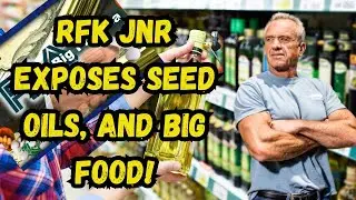 RFK Jnr exposes seed oils, and the corrupt food industry,  reaction video