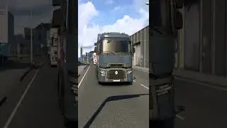 Euro Truck Simulator 2 | Renault T High Sleeper Car Transport Job | Salzburg to Graz