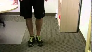 In Motion: Standing Balance Toe Touches