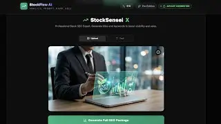 How to Automate Adobe Stock Uploads & SEO with AI (StockFlow AI Demo)