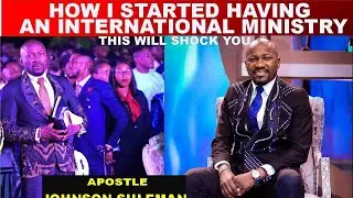 Top Secret‼️How Apostle Johnson Suleman Started his International Ministry