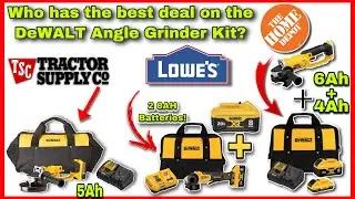 Awesome DeWALT Angle Grinder Deals at Tractor Supply Home Depot & LOWES | Which Deal Is Best?
