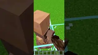 100 villagers vs 1 anvil💀💀 #minecraft #minecrfatmemes  #minecraftmeme #gaming