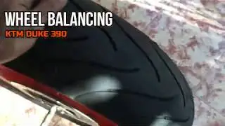 Wheel Balancing | KTM DUKE 390