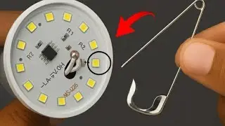 Don't throw away your LED bulbs! Millions of people are unaware of the amazing uses of needles.