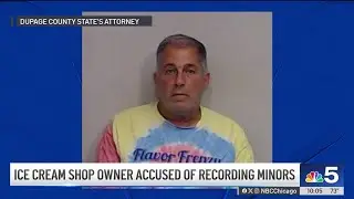 Ice cream shop owner recorded minors with hidden bathroom camera: Police
