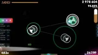 badeu | DJ Sharpnel - IVALTEK [HappyMiX] 1st +DT FC 96.69% {362pp FC} - osu!
