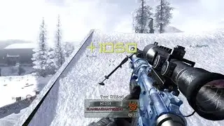 IW4X Derail Elevator Trickshot Custom Chrome Magnums 1050