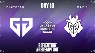 GEN vs. G2 &mdash; VALORANT Masters Toronto &mdash; Playoffs Stage  - Map 03