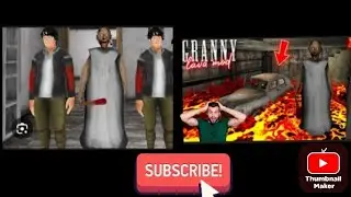 Granny part 1 Lava escape with multiplayer mottashiva bro do  50 likes for sewer escape Lava 