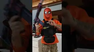 spider boy vs jinx ar15😂 #spiderman