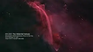 A majestic waterfall of cosmic gas flowed through Orion's depths #NASA #Space #Nebula