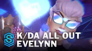 K/DA ALL OUT Evelynn Wild Rift Skin Spotlight