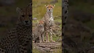 A Cub&rsquo;s World Is Safe When Mother Is Near 🐆💛
