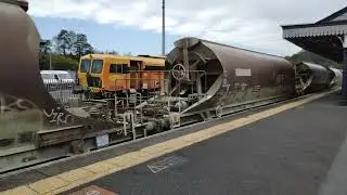freight train at par station