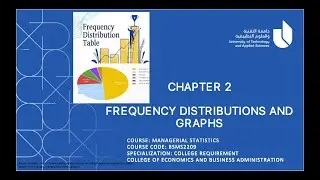 Frequency Distribution Tables - Managerial Statistics