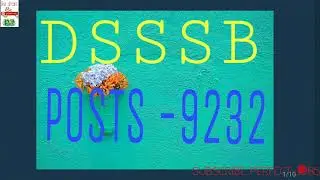 DSSSB VACANCY 2017-18 #CTET PASSED GOVT JOB# SARKARI NAUKRI#ONLINE APPLY TEACHING POST LATEST JOB NF