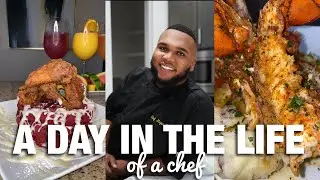 DAY IN THE LIFE OF A CHEF| BACK TO BACK CATERING BRUNCHES|