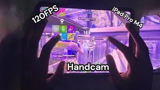 Fortnite Mobile iPad Pro M4 11‘‘ Handcam …(120FPS Gameplay)