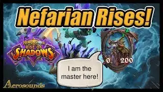 Nefarian Rises- New Cooperative Tavern Brawl! Rise Of Shadows Hearthstone