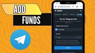 Как добавить средства в Telegram Ads | Пошаговое руководство