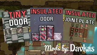 Mini Mod Monday 2 - doors and insulation - Oxygen not included