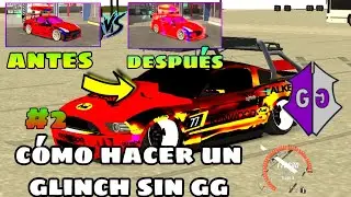cómo hacer un glinch sin game guardian y como hacer tu auto que tenga luces led car parking