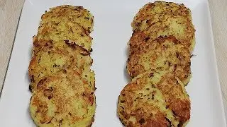 PETITES GALETTES DE POMME DE TERRE  FACILE (CUISINERAPIDE)