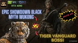 Epic Showdown: Black Myth Wukong vs Tiger Vanguard Boss!