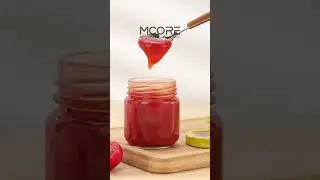 100ml glass storage jar with yellow metal lid