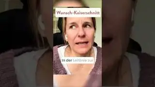 Wunschkaiserschnitt - Prof. Dr. Mandy Mangler #geburtsvorbereitung #schwangerschaft #kaiserschnitt