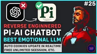 Pi AI + JARVIS || Reverse Engineered || Unlimited Session || Auto Cookie Update || Brain Integration