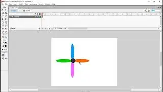 Adobe Flash - Windmill Animation