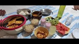 Ifthar special #kanji#vada#different juice#friuts#food/quick time #recipe