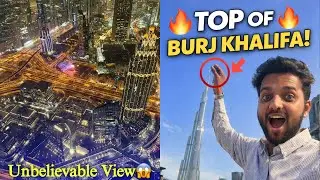 Burj Khalifa Top Experience | Level 124 & 125 Tour | Dubai Skyline View & Fastest Elevator